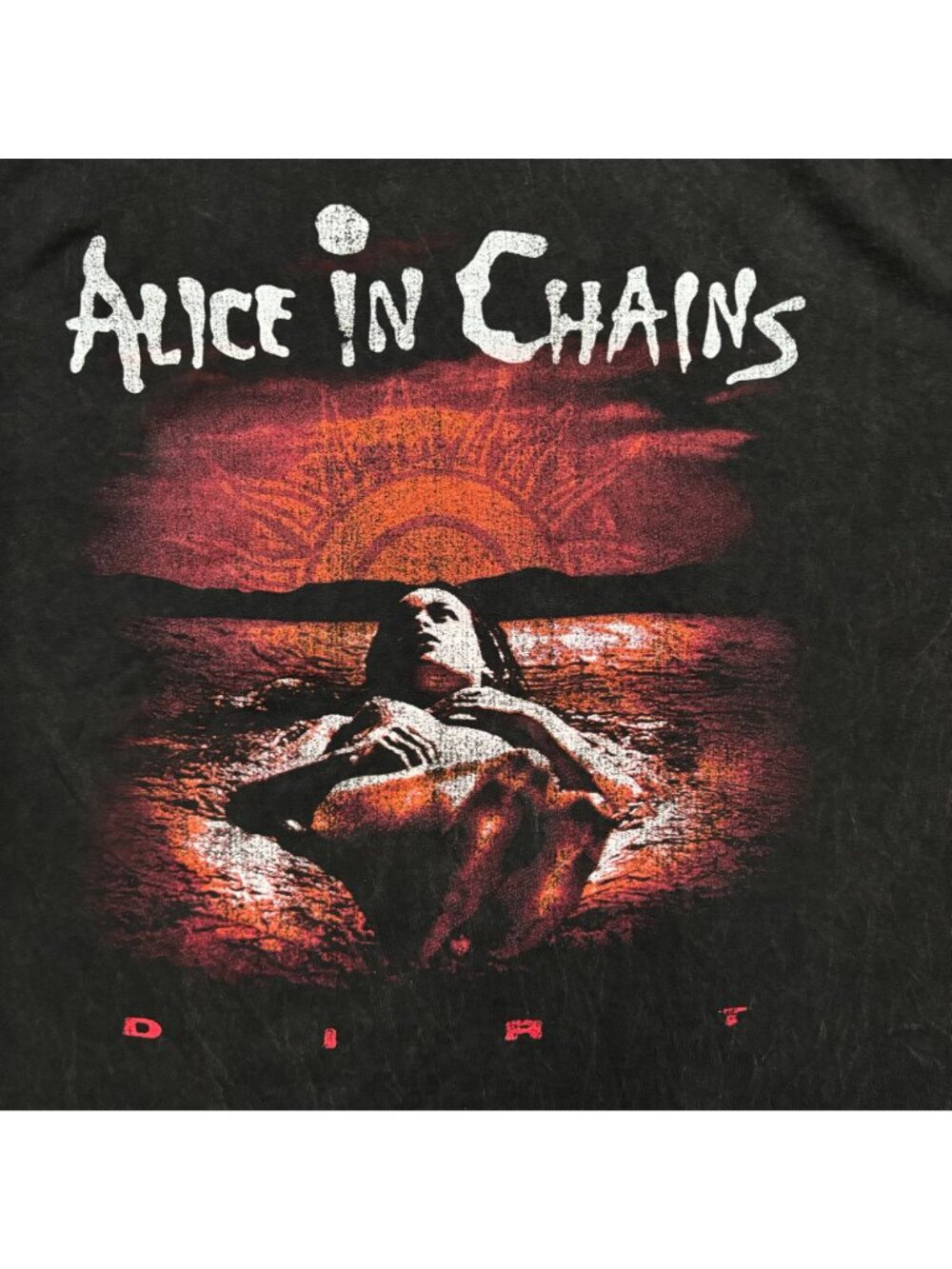 Alice In Chains Dirt Acid Wash Tshirt size 2x - Picture 2 of 5